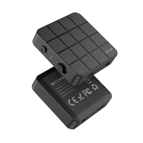 BlitzWolf BW-BL2 - Émetteur récepteur Bluetooth 5.0 avec batterie : format poche léger