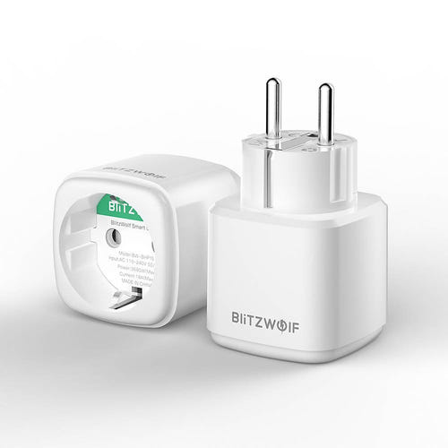 BlitzWolf BW-SHP15 - Prise connectée ZigBee 3680 W, suivi conso et minuterie : consommation