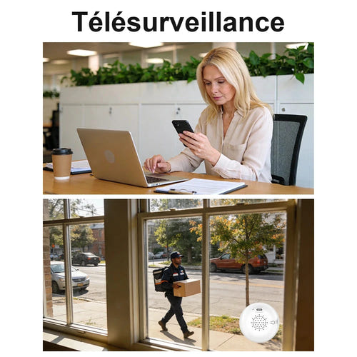 BoyKeep K12 - caméra de surveillance 2K wifi double bande, vision nocturne couleur et son bidirectionnel : vue 7