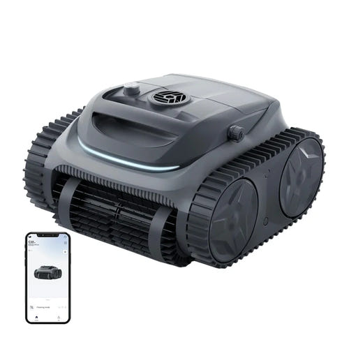 Bublue Bubot 700P - Robot de piscine sans fil, 240 minutes d'autonomie, bassins jusqu'à 120 m²