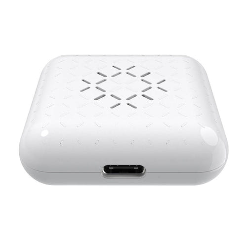 Carlinkit U2W Mini - Adaptateur CarPlay sans fil blanc : boîtier de face