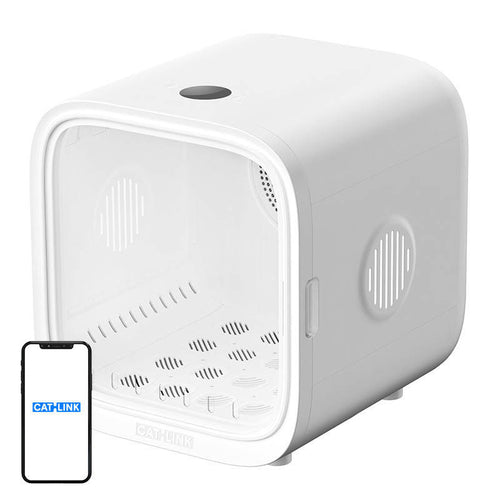 CATLINK Luxury CL-DA-02 - Sécheur intelligent 65 litres pour chats et petits chiens : animaux face