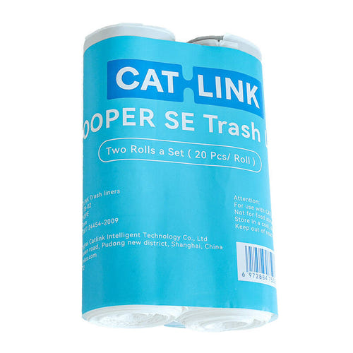 CATLINK - Sacs à déchets pour litière BayMax, lot de 2 : mise en place