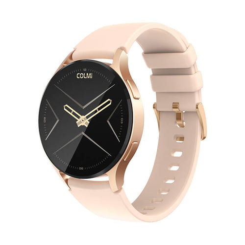 COLMi i28 Ultra - Montre connectée santé et bien-être, or : Gold mesure cardiaque écran