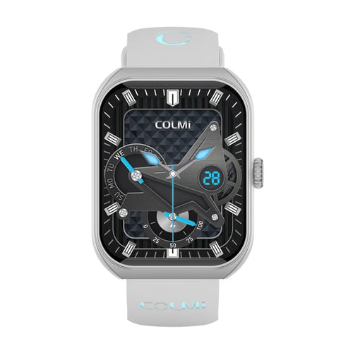 COLMi P86 - Montre connectée AMOLED 1,93 pouce, coloris argent : appel Bluetooth poignet