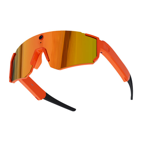 COLMi V06 - Lunettes de sport audio IA (orange) : branches ultra résistantes