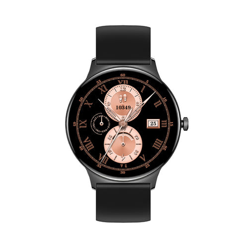 COLMi V89 - Montre connectée AMOLED boîtier 7,9 mm, noire : couronne rotative boîtier
