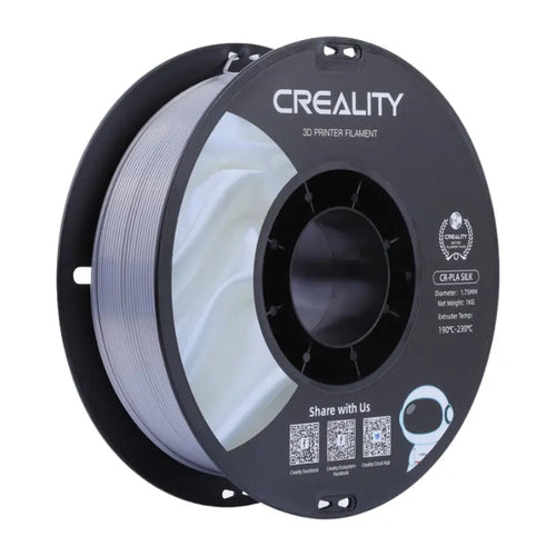 Creality CR-Silk - Filament PLA soie 1,75 mm 1 kg (argent) - visuel 1