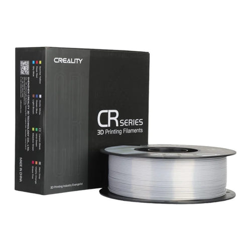 Creality CR-Silk - Filament PLA soie 1,75 mm 1 kg (argent) (vue 3)