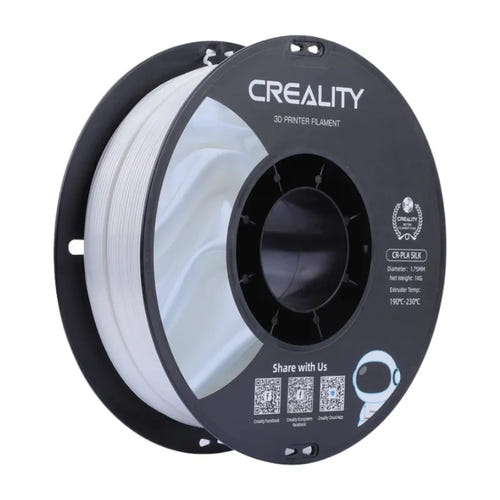 Creality CR-Silk - Filament PLA soie 1,75 mm 1 kg (blanc) (vue 1)