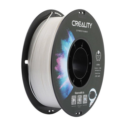 Creality TPU - Filament 3D flexible 1,75 mm 1 kg, blanc