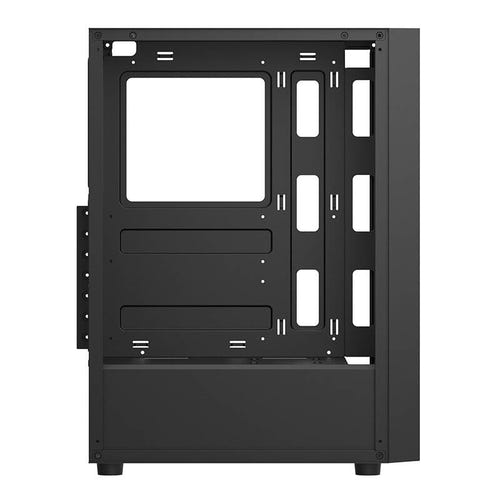 darkFlash - Boîtier PC A290 verre trempé (noir, sans ventilateurs) : intérieur