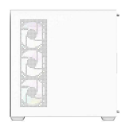 darkFlash - Boîtier PC DS900 panoramique blanc + 7 ventilateurs ARGB : intérieur