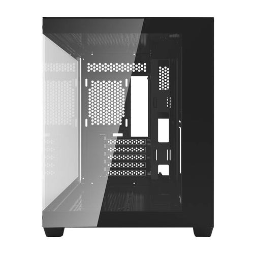darkFlash C285MP - Boîtier PC micro-ATX à double vitrage 0,7 mm (noir) - visuel 3
