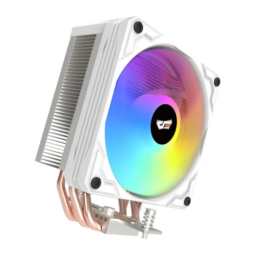 darkFlash M400 ARGB - Ventirad processeur blanc avec écran de température - visuel 3