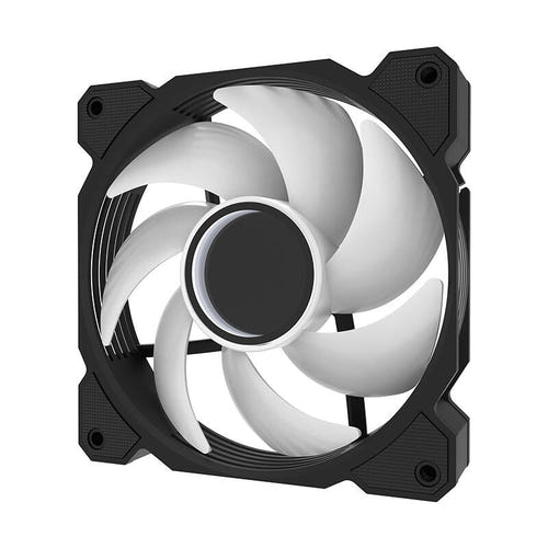 darkFlash - Ventilateur PC DR08 ARGB 120 mm PWM (59 CFM, noir)