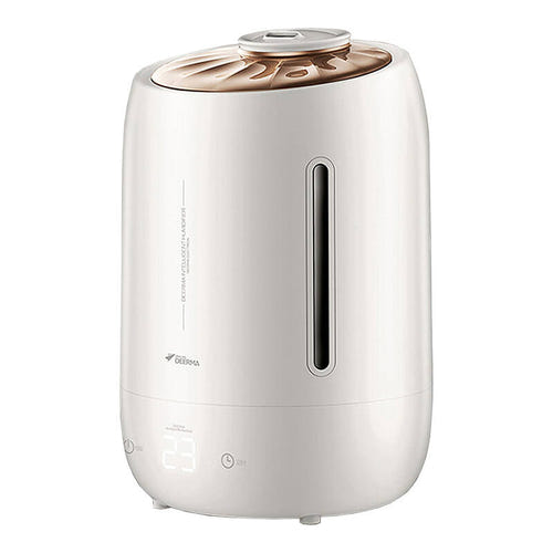 DEERMA F600 - Humidificateur ultrasonique tactile 5 L : blanc panneau tactile