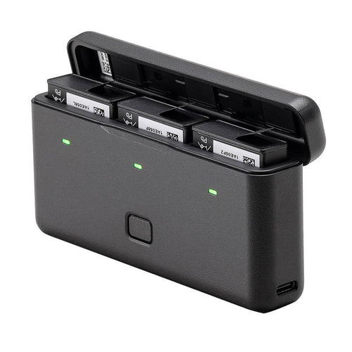 DJI Osmo Action 3 - boîtier multifonction pour 3 batteries et 2 cartes microSD - visuel 1