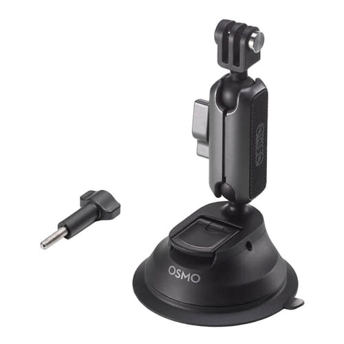 DJI Osmo Action - Fixation ventouse (vue 1)