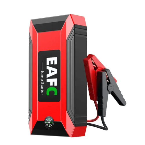EAFC - booster de démarrage portable 8 000 mAh, essence 4,0 L et diesel 2,0 L, rouge : 8 000 mAh vue principale