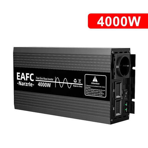 EAFC Convertisseur 12 V DC vers 220 V AC à onde sinusoïdale pure : 12 V 220 V sinus pur eafc 1