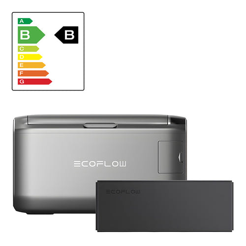 EcoFlow Glacier 35 L + batterie 298 Wh - réfrigérateur portable autonome : 35 L set batterie 298 Wh