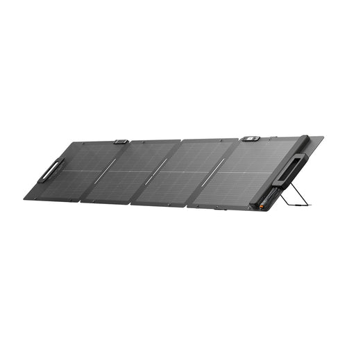 EcoFlow EFSOLAR110N - Panneau solaire pliable bifacial 110 W : 110 W bifacial déplié