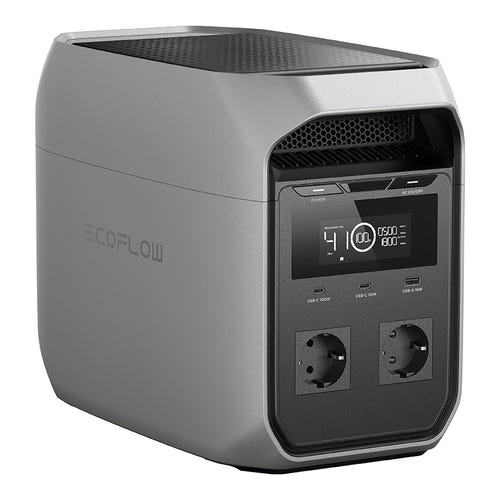 EcoFlow DELTA 3 Classic - station électrique portable 1 kWh, 1800 W, charge 80 % en 45 min - visuel 2