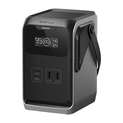EcoFlow TRAIL 200 DC - station électrique portable 192 Wh ultra-légère : face avant