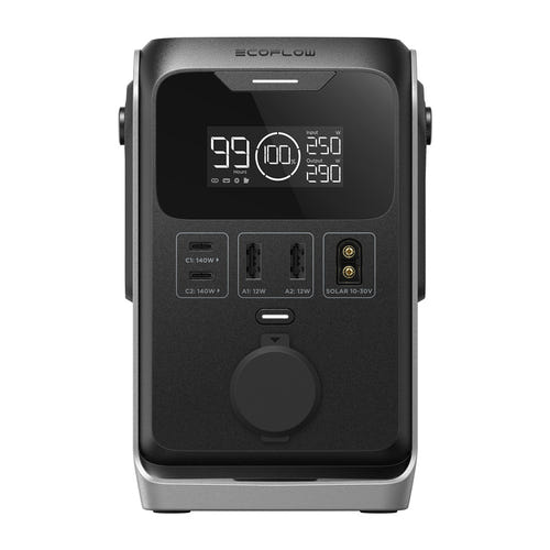 EcoFlow TRAIL 300 DC - station électrique portable 288 Wh avec prise voiture : face avant