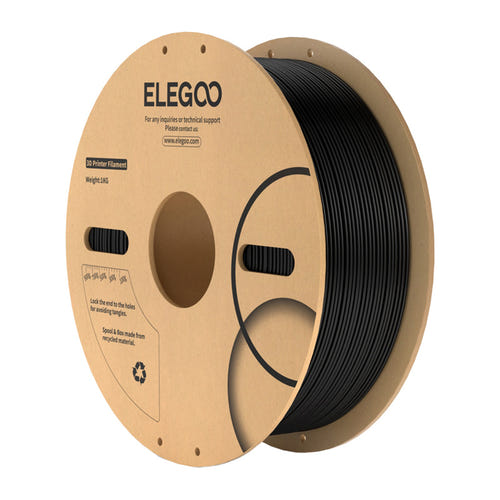 ELEGOO ABS Noir - Filament 3D résistant à la chaleur, 1 kg : bobine 1 kg