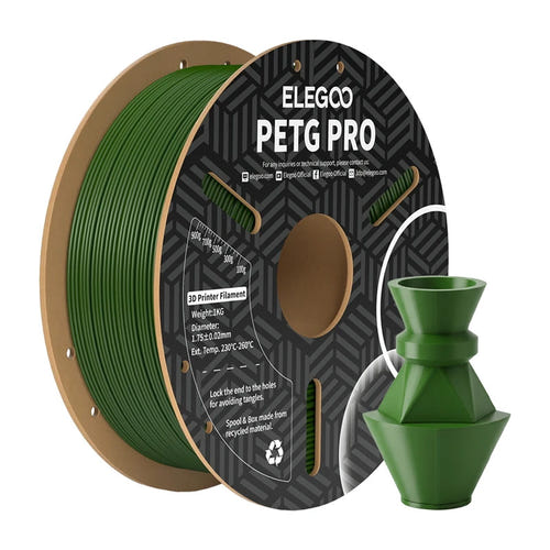 ELEGOO PETG Pro Vert olive - Filament 3D technique 1,75 mm, 1 kg