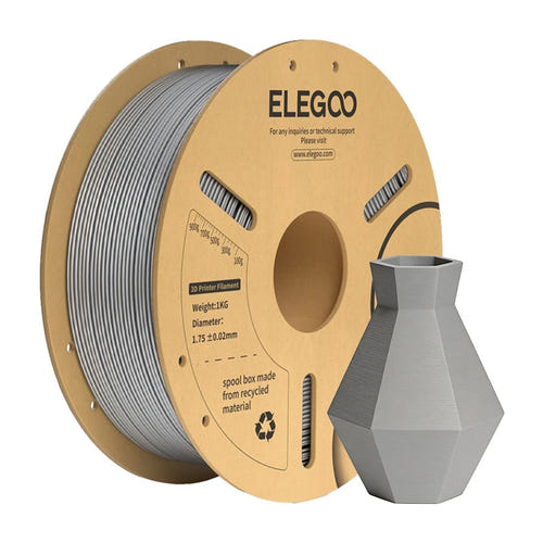 ELEGOO PLA+ Gris étoile - Filament 3D 1,75 mm, bobine de 1 kg (vue 2)