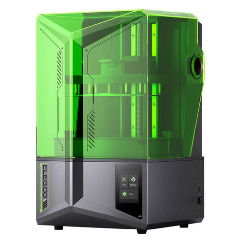 ELEGOO Saturn 4 - Imprimante 3D résine 12K, écran mono LCD 10 pouces : plateau cuve résine