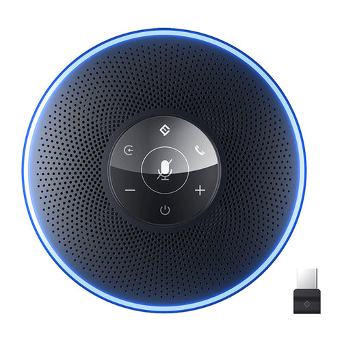 EMEET OfficeCore M2 - Enceinte de conférence sans fil 360°, noire - visuel 1