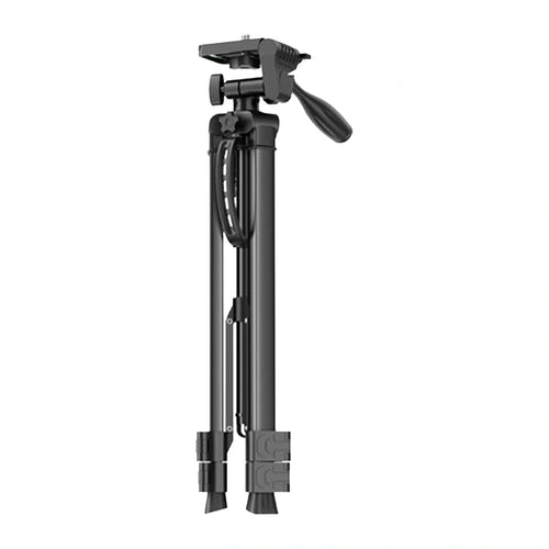 EMEET FTD603 - Trépied photo en aluminium 141 cm avec support smartphone : tête rotative