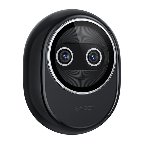EMEET Piko+ - Webcam 4K double objectif, capteur Sony 1/2,55 pouce, noire : grand format webcam