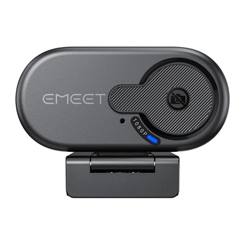 Emeet SmartCam C100 - Webcam 4K avec micro intégré et cache de confidentialité : vue de face