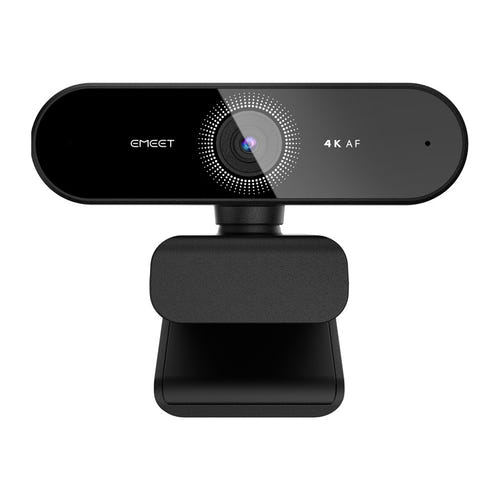 EMEET SmartCam Nova 4K - webcam Ultra HD orientable sur 360 degrés : vue face