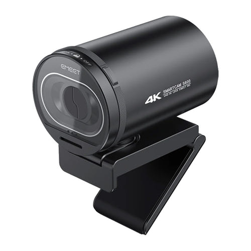 EMEET SmartCam S600 - webcam 4K 8 mégapixels pour le direct : pince moniteur