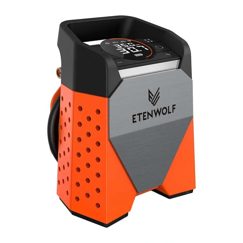 ETENWOLF S3 Zephyr - compresseur sans fil 160 PSI, 7800 mAh, bicylindre et batterie externe - visuel 1