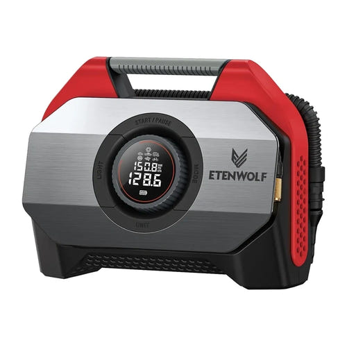 ETENWOLF S6 Rouge - Compresseur sans fil 11 bar, batterie 19 200 mAh - visuel 1