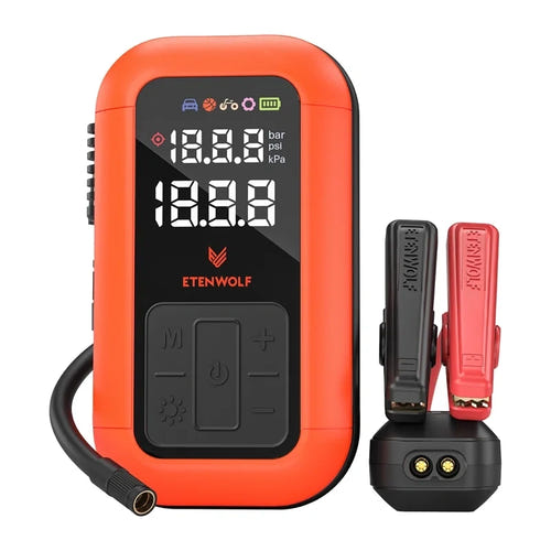ETENWOLF X6 Pro Max - Compresseur sans fil 30 l/min, 12 000 mAh - visuel 1