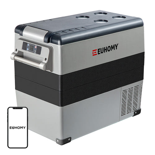 EUHOMY CF001 - réfrigérateur de voiture à compresseur, 55 L : litres