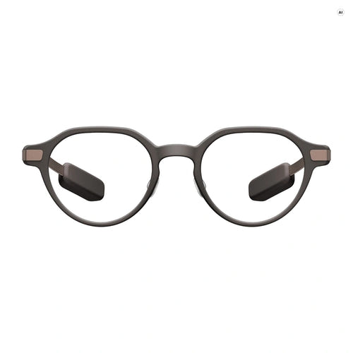 EVEN REALITIES G2A - Lunettes connectées à réalité augmentée marron : vue profil branche