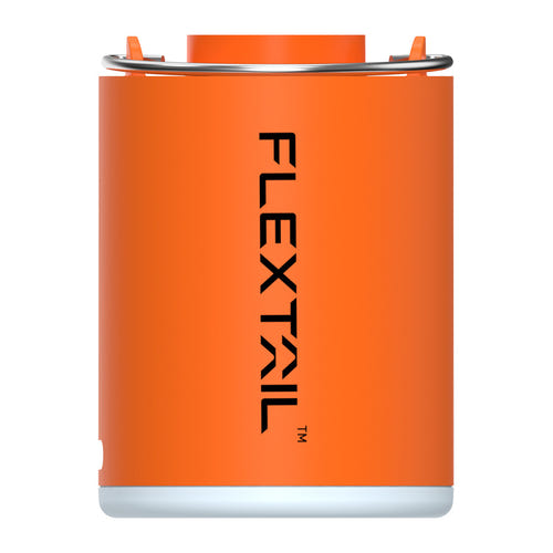 Flextail Tiny Pump X - pompe à air avec lampe de camping orange : tapis gonflage