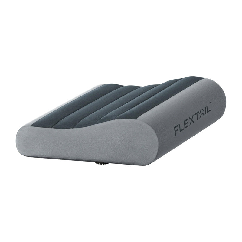 Flextail Zero Pillow - Oreiller de voyage gonflable à mémoire de forme gris - visuel 1