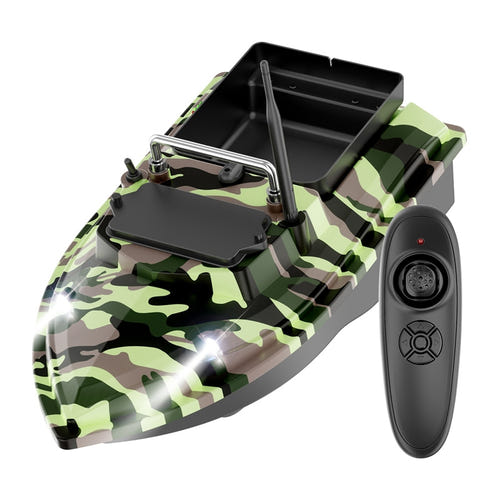 Flytec V050 camouflage - Bateau amorceur radiocommandé 12 000 mAh
