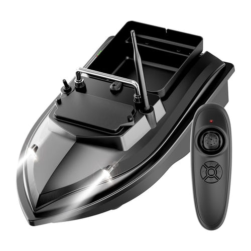 Flytec V050 noir - Bateau amorceur radiocommandé 12 000 mAh