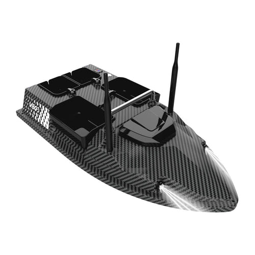 Flytec V803-Pro - Bateau amorceur GPS 12 000 mAh avec sondeur intégré : 12 000 mAh télécommandes